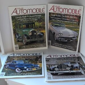 Collectible Automobile Magazine Set 2021